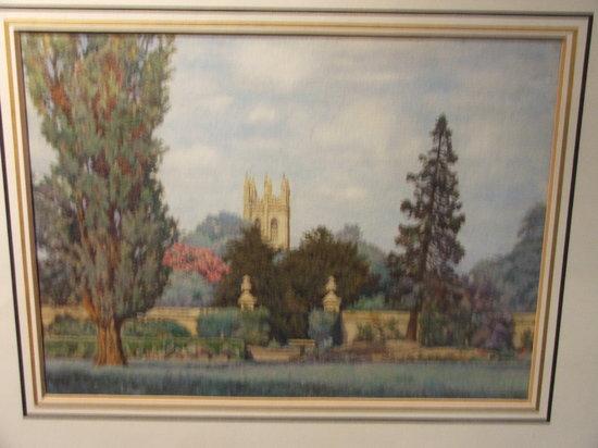 Appraisal: HOWARD EDWARD CONWAY b - Magdalen Tower and Botanic Gardens