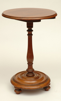 Appraisal: A TH CENTURY AUSTRALIAN CEDAR WINE TABLE cm diameter x