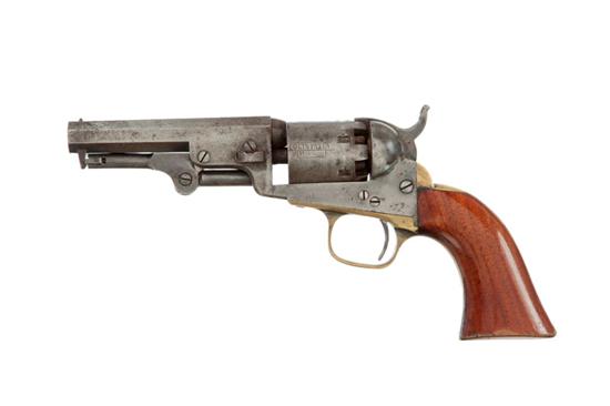 Appraisal: COLT MODEL POCKET REVOLVER caliber six-shot cylinder with engraved stagecoach