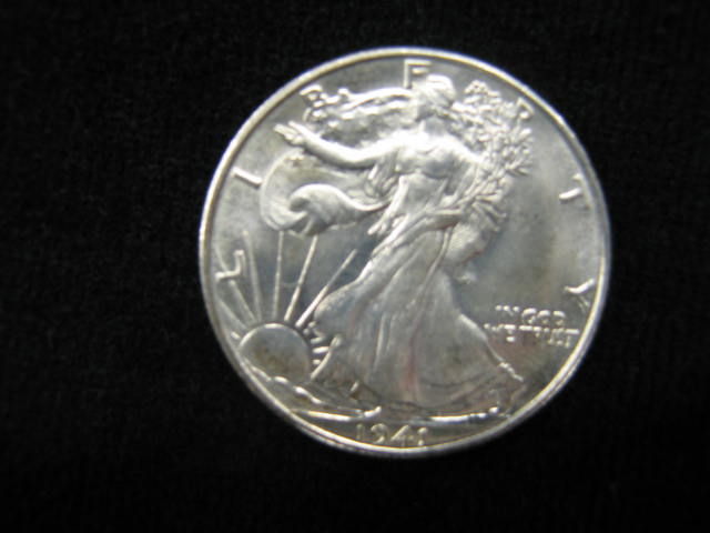 Appraisal: -D Walking Liberty Half Dollar gem uncirculated