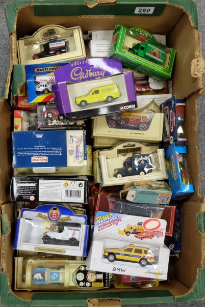 Appraisal: A collection of boxed toy cars to include Matchbox Corgi