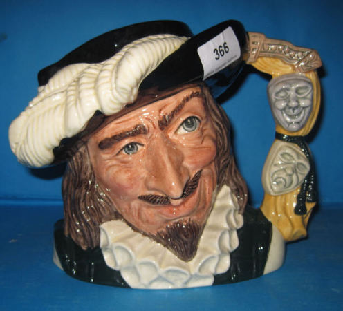 Appraisal: Royal Doulton Large character Jug Scaramouche D Limited Edition Special