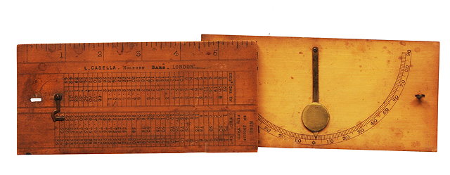 Appraisal: A TH CENTURY BOXWOOD INSTRUMENT FOLDING WITH HINGES POSSIBLY A