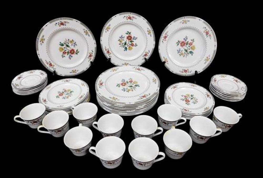 Appraisal: CHINA Royal Doulton Kingswood dinner service for twelve forty-eight pieces