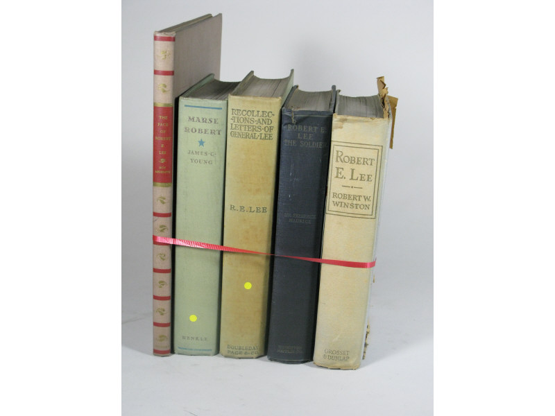 Appraisal: Five Early Robert E Lee Books as follows Meredith Ron