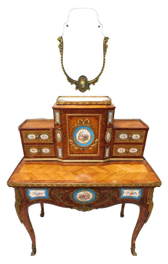 Appraisal: French Belle Epoque Louis XV style ladies' writing desk and