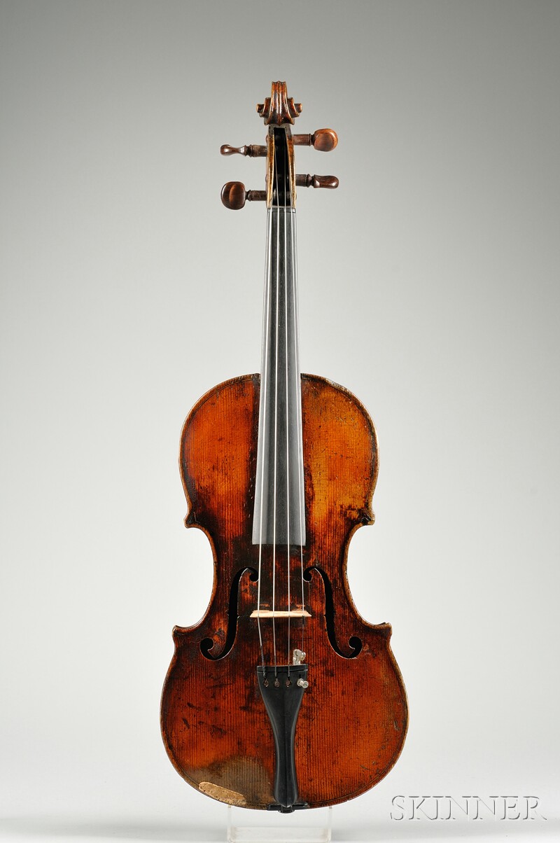 Appraisal: Mittenwald Viola c unlabeled length of back cm in