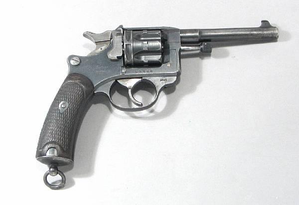 Appraisal: A French Model military revolver Serial no L mm inch