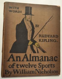 Appraisal: William Nicholson book William Nicholson book- ''An Almanac of Twelve