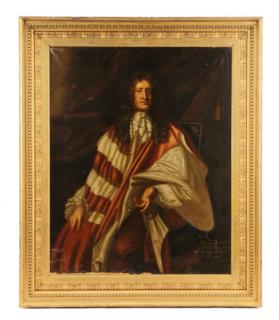 Appraisal: Attr Thomas Gibson Portrait of Thomas Savage Attributed to Thomas