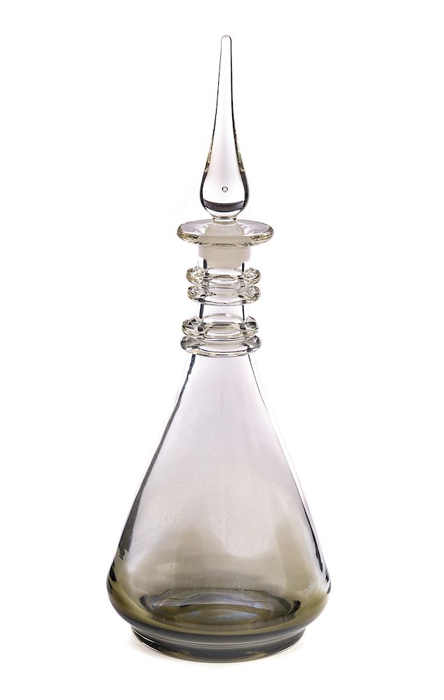 Appraisal: Smoke Erickson Decanter Excellent condition with no damage or repairs