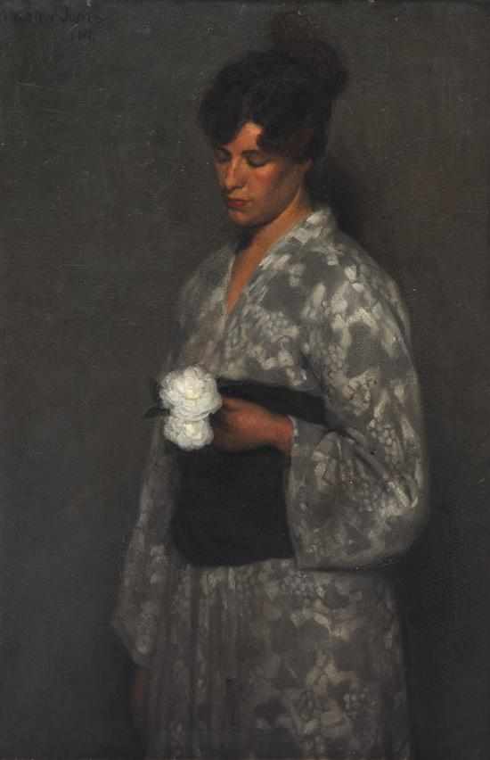 Appraisal: Marion Jones circa - Portrait of a Lady with a