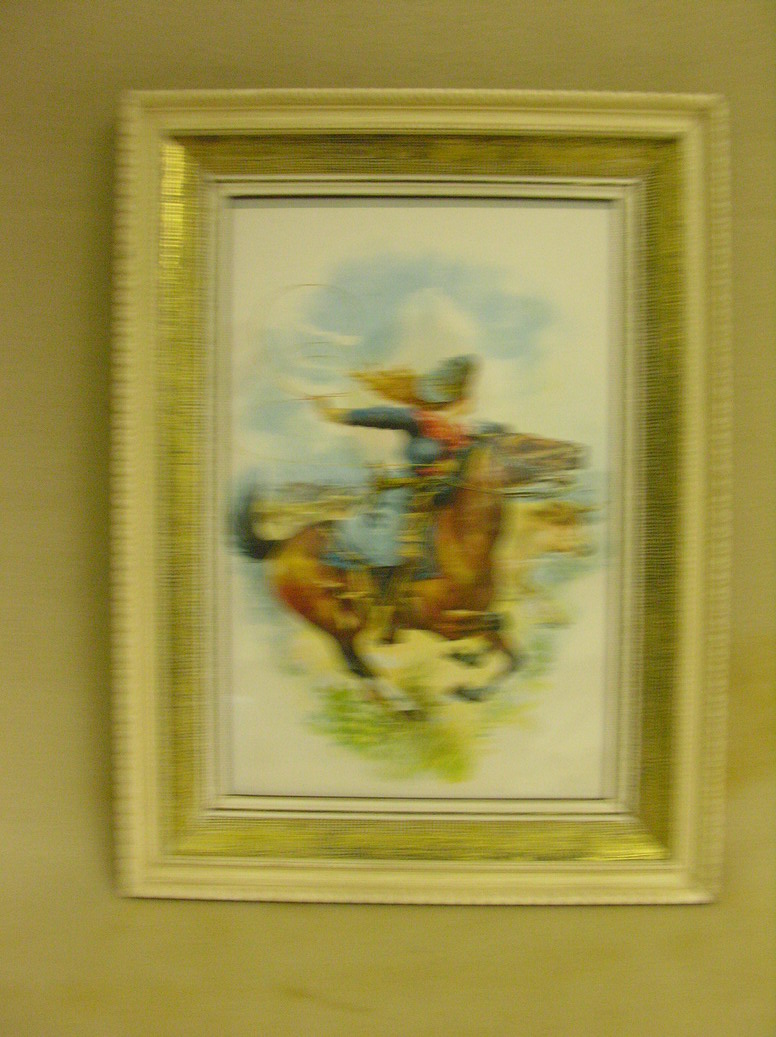 Appraisal: VINTAGE WESTERN COWGIRL PRINT Size by