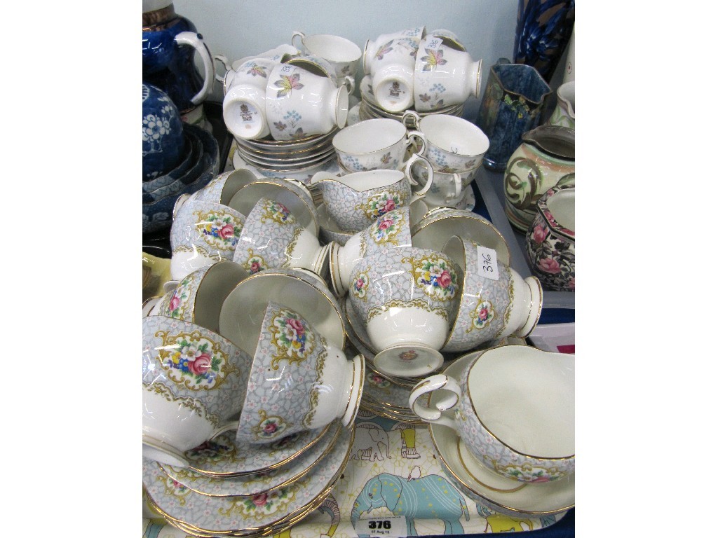 Appraisal: Lot comprising a tray of Paragon 'Enchantment' teawares and a