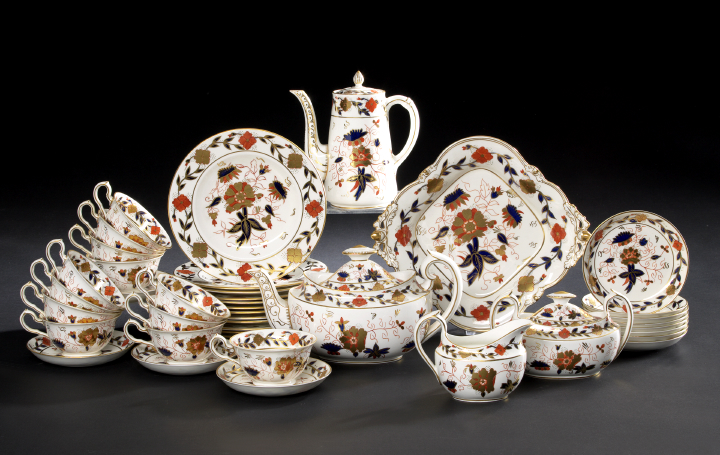 Appraisal: Good Forty-One-Piece Royal Crown Derby Tea-and-Dessert Service for Ten Persons