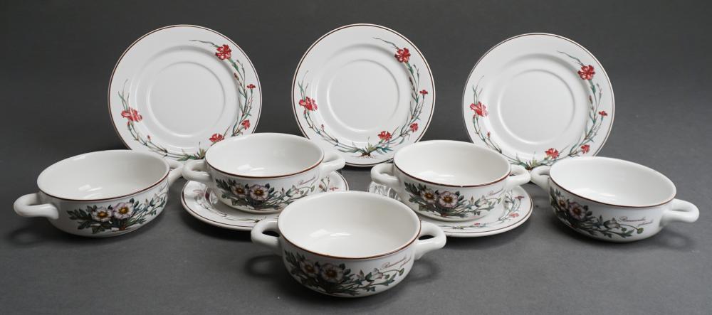 Appraisal: Villeroy Boch 'Botanical' Ten-Piece Porcelain Soup Service