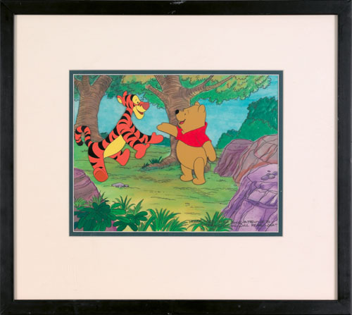 Appraisal: Disney production cel from Winnie the Pooh x