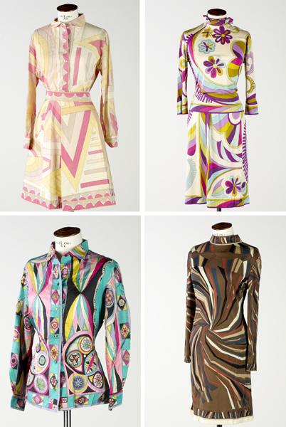 Appraisal: EMILIO PUCCI Ladies vintage clothing including two matching skirt suits