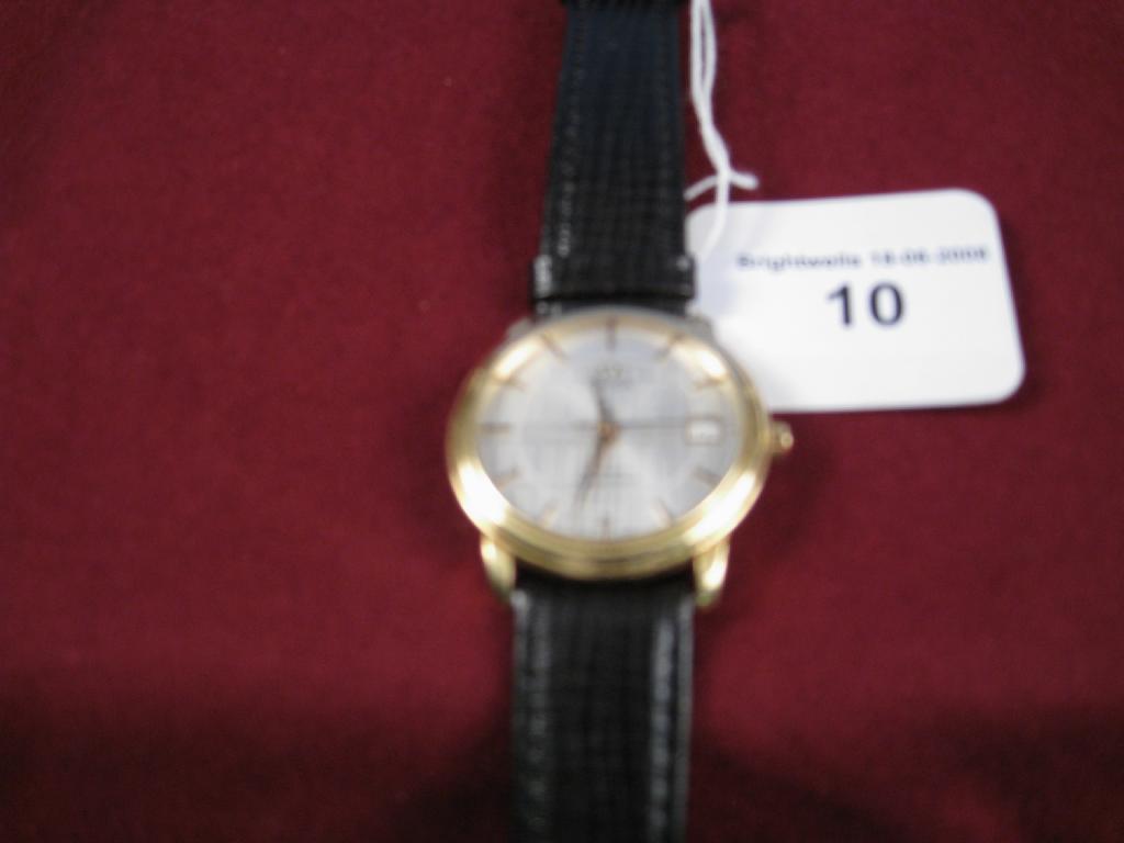 Appraisal: An Omega Automatic Chronometre Wristwatch with sweep seconds hand and