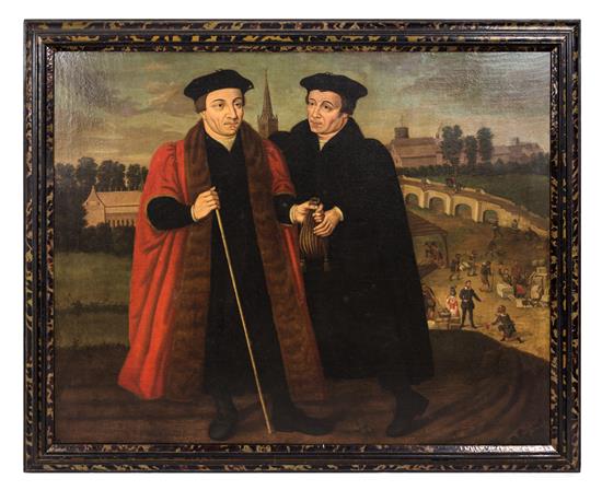 Appraisal: Sale Lot Dutch School th th Century Moneylender oil on