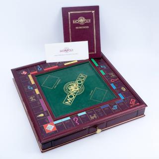 Appraisal: Franklyn Mint Collectors Edition Monopoly Set Includes portfolio check list