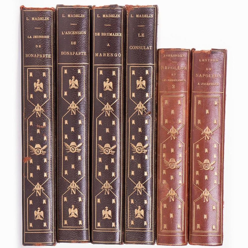 Appraisal: Selection of six works on Napoleon Description Six works on