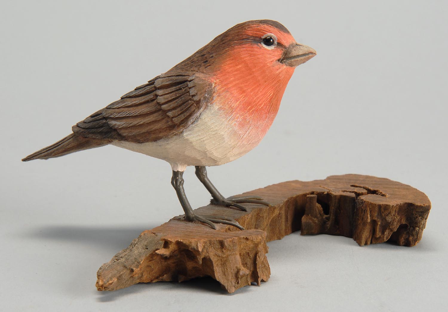 Appraisal: LIFE-SIZE PURPLE FINCH by Stan Sparre of Cape Cod Massachusetts