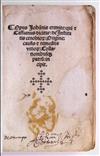 Appraisal: CASSIANUS JOANNES De institutis coenobiorum origine causis et remediis vitiorum