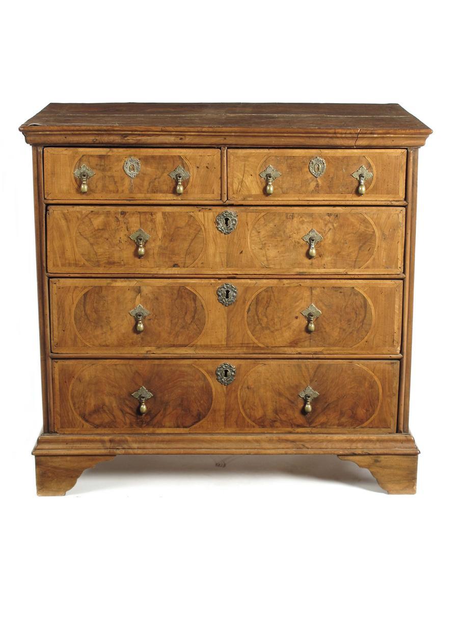 Appraisal: A walnut chest