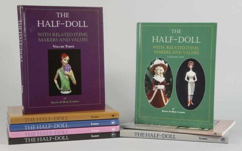 Appraisal: Lot of Books on Half Dolls Description Seven volumes of