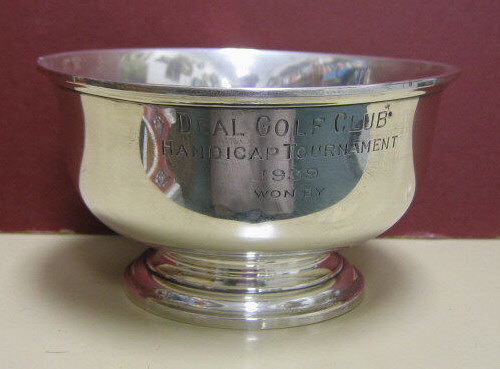 Appraisal: GORHAM CORP PROVIDENCE RI Sterling silver trophy bowl impressed Deal