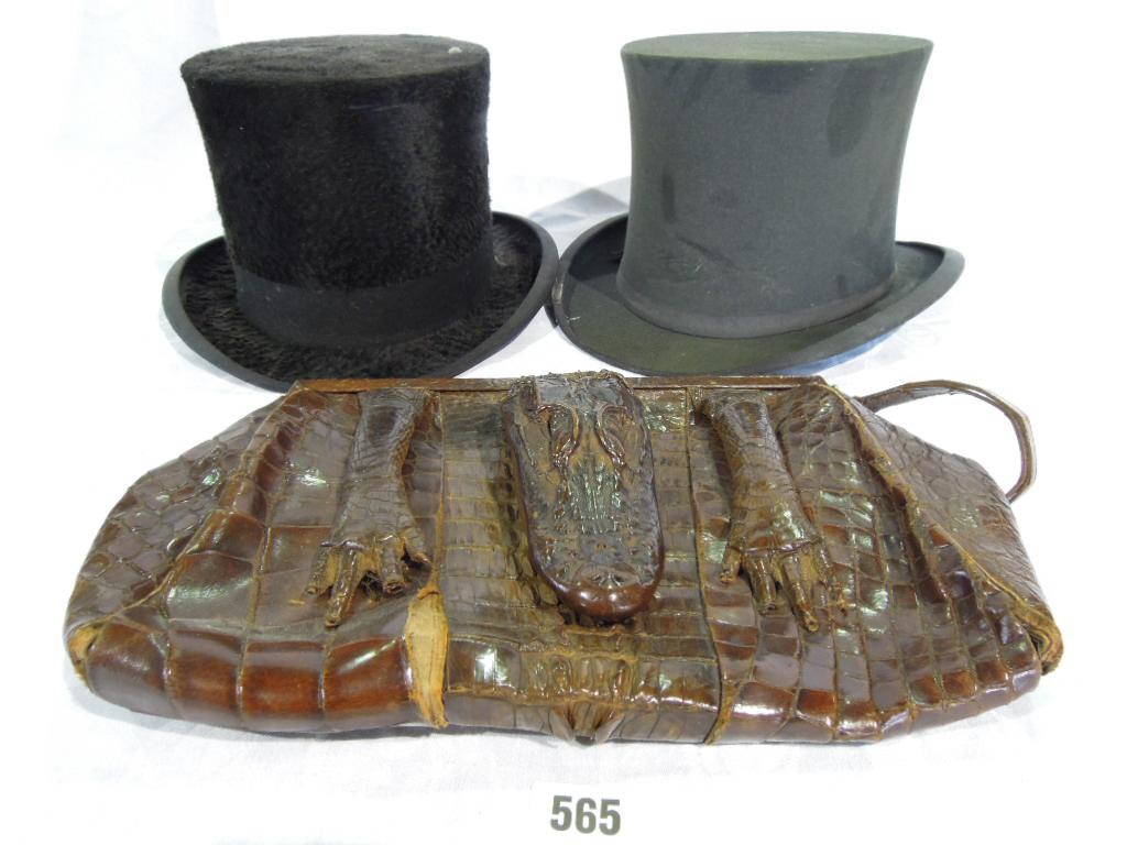 Appraisal: A gentleman's silk top hat made by Gieves Limited Old