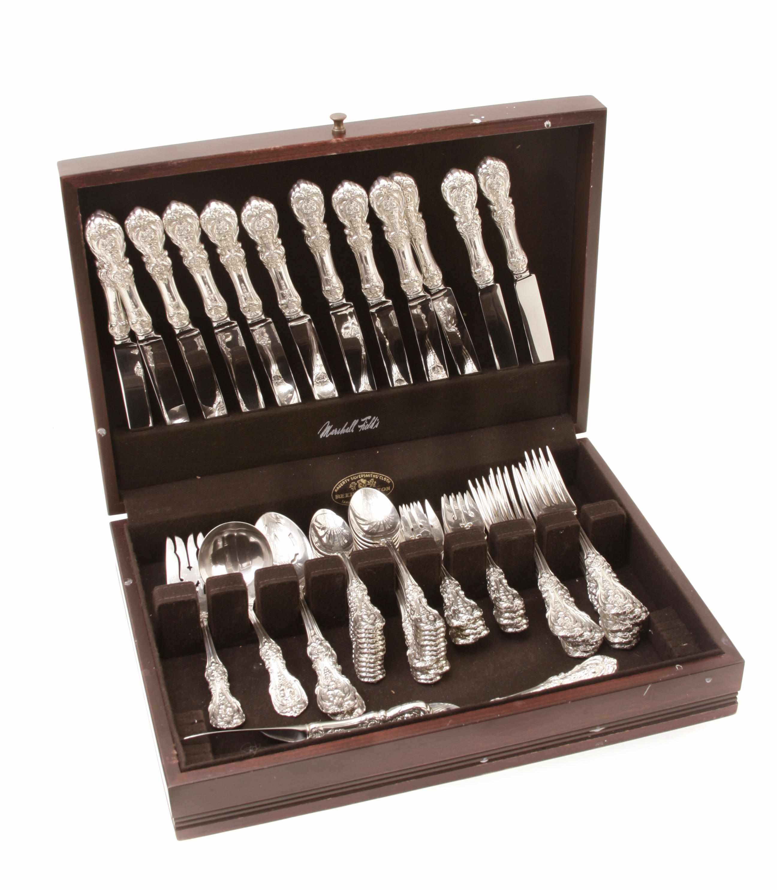 Appraisal: An American sterling silver flatware service for twelve Reed Barton