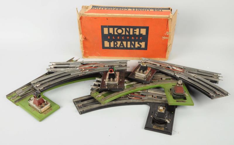 Appraisal: Lot Of Lionel Standard Gauge Switches Lot consists of one