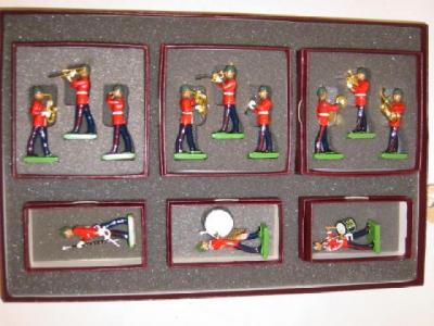 Appraisal: A Britains collectors Club Set The Sherwood Forresters Regimental Band