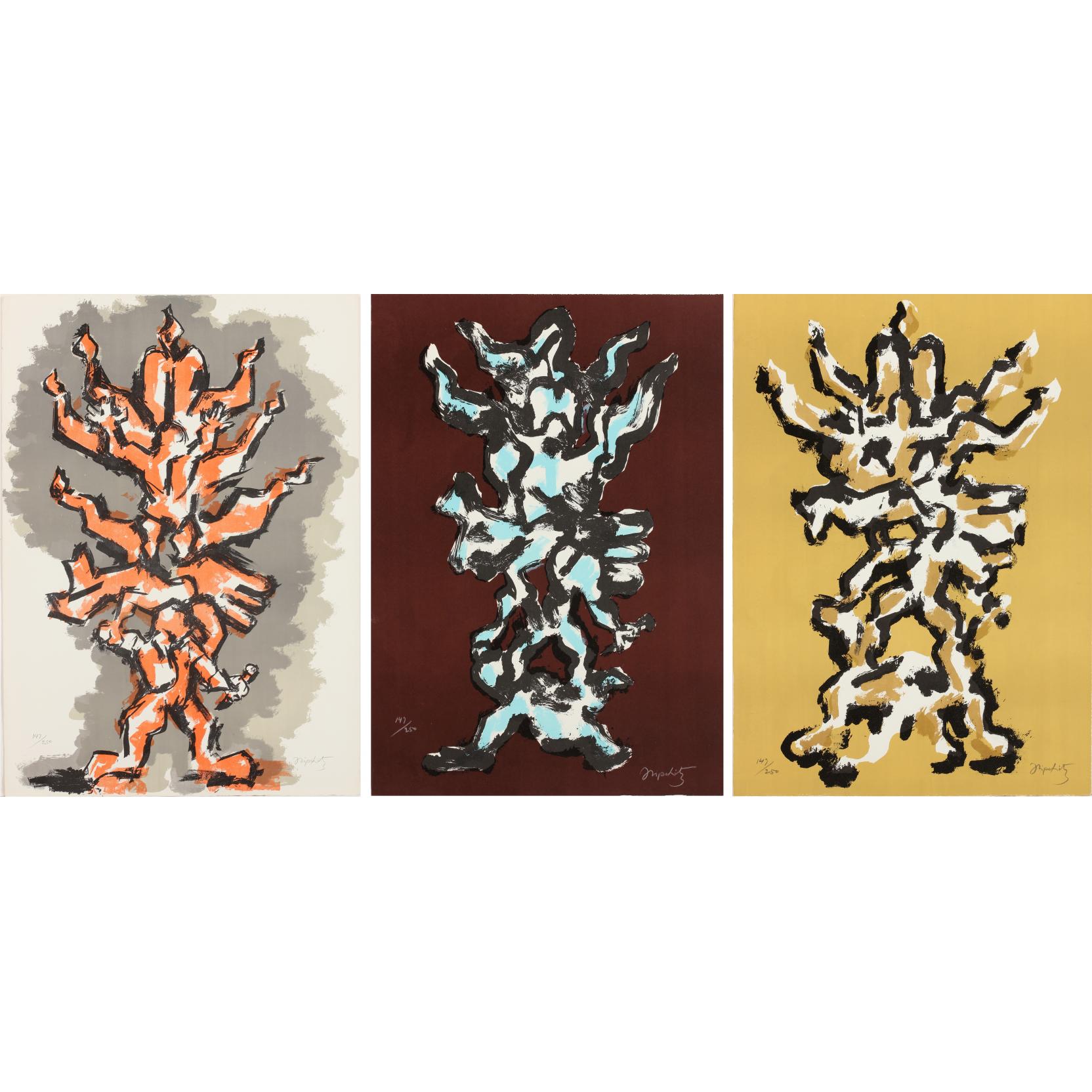 Appraisal: Jacques Lipchitz Fr Am - Tree of Life Portfolio New