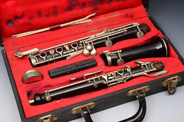 Appraisal: AN OBOE by Selmer circa African blackwood with silver nickel