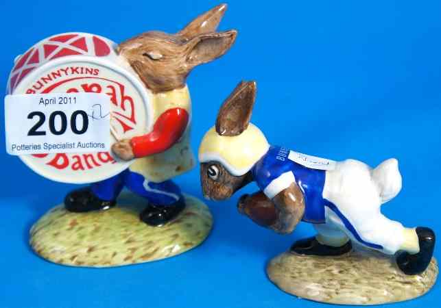 Appraisal: Royal Doulton Bunnykins Figures Drummer from the Oompah Band Series