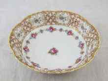 Appraisal: A Noritake ceramic open bowl finely decorated in overglaze enamels