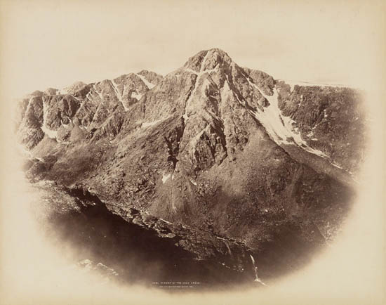 Appraisal: JACKSON WILLIAM HENRY - Mount of the Holy Cross Mammoth