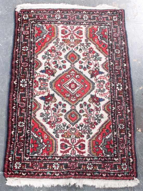 Appraisal: Dargazine rug Iran circa x Estimate - Good condition