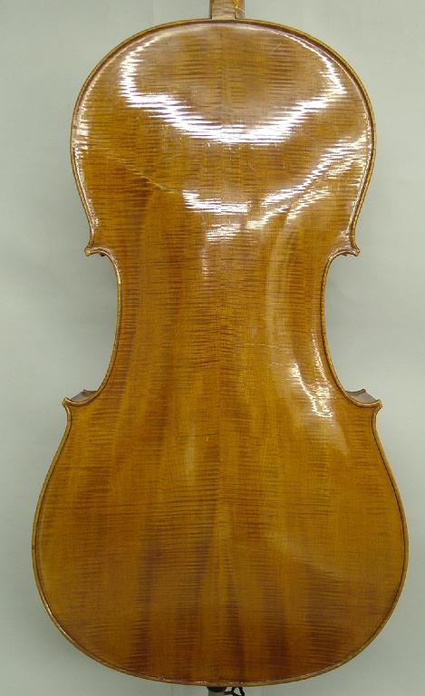 Appraisal: French violoncello labelled Copie de J B Vuillaume a Paris