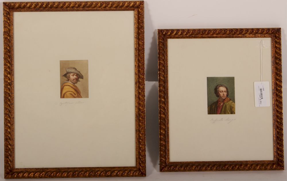 Appraisal: Pr th c Portraits Old Masters Mengs Allori W C's