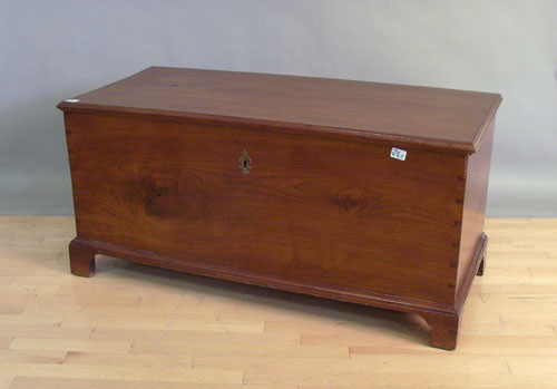 Appraisal: Pennsylvania walnut blanket chest early th c h w