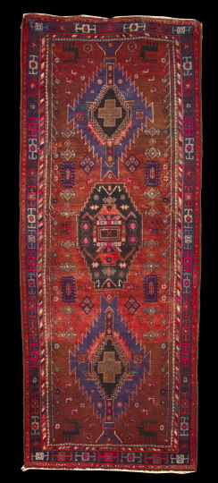 Appraisal: Persian Hamadan Runner ' x '