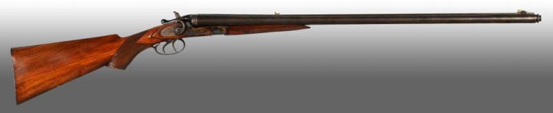 Appraisal: Belgian T Barker Double Barrel Shotgun Description OL - BL