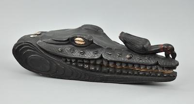 Appraisal: Papua New Guinea Sepik River Crocodile Mask ca th Century