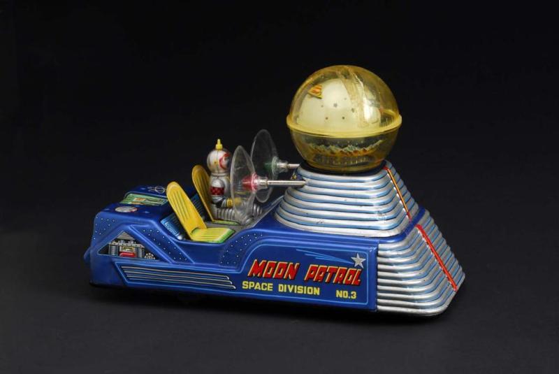 Appraisal: Moon Patrol Car Toy Description Japanese Made by Nomura Motor