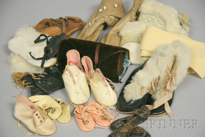 Appraisal: Group of Assorted Doll and Children's Shoes late th early