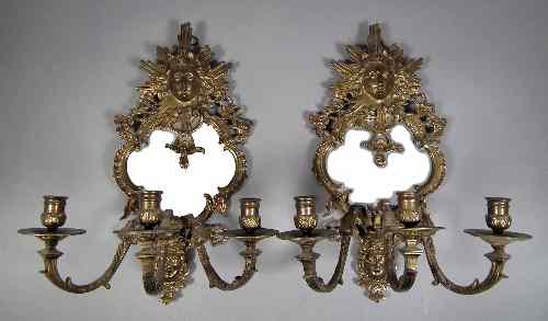 Appraisal: A pair of late th early th Century French cast